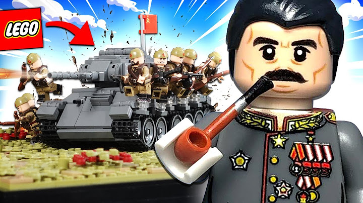 I Built a HYPER-REALISTIC Lego T-34'85 World War 2 Tank!
