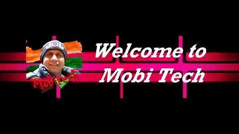 Mobitech Intro | My Channel Trailer | Mobitech