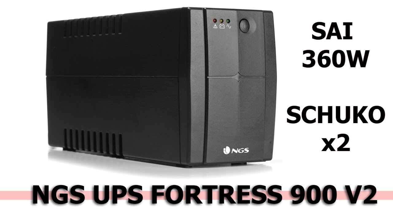 NGS UPS FORTRESS 900 V2 SAI de 360W