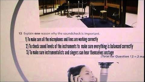 HSG BTEC Music First Unit 1 Revision Video (video 2 of 3)