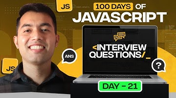 100 Days of JavaScript Coding Challenges || Day #21
