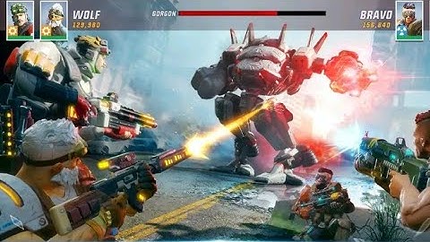 HERO HUNTERS Gameplay Walkthrough Part 1 - The Square District 1 (iOS Android)