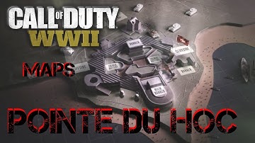 Call of Duty WWII MAPS - POINTE DU HOC - BETA MAP