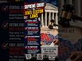 Federal Courts vs State Power: Who Actually Controls Elections? #ElectionLaw #Government