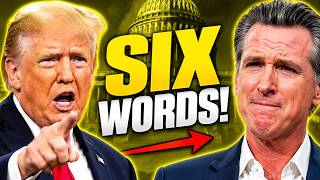 Trump Needed Just SIX WORDS to Completely Flip the Debate on Newsom