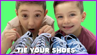 How To Tie Your Shoes for Kids 👟 | A Step-by-Step Guide to tie your shoelaces for Kids!