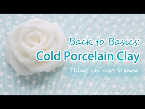 DIY I Cold Porcelain Clay - tutorial