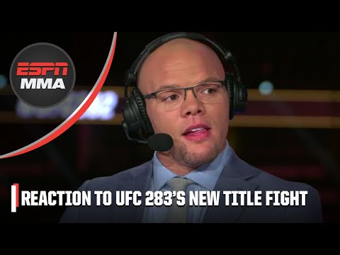 Anthony Smith reacts to Dana White's UFC 283 announcement | UFC 282 Post Show