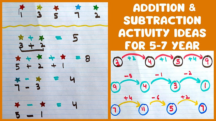 Free addition and subtraction worksheets for kindergarten