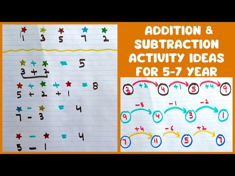 MUST TRY ADDITION and SUBTRACTION ACTIVITY IDEAS | FUN MATH WORKSHEETS