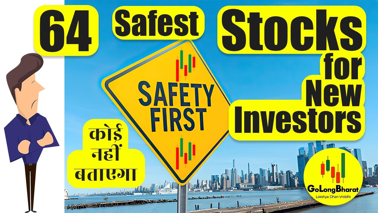 64 Safe Stocks for New Investors | Long-Term Investment Guide for Beginners 