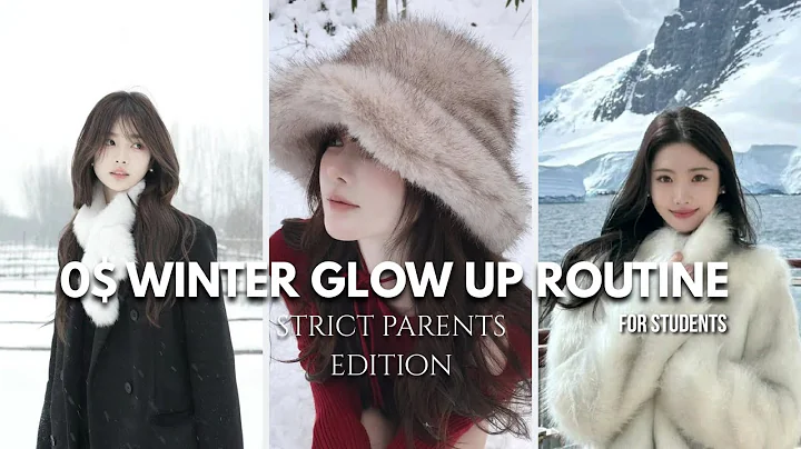 I Tried A $0 Winter Glow Up Routine