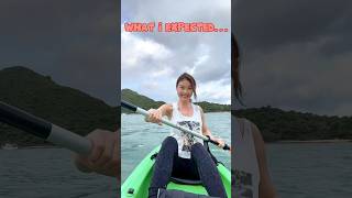 How you dress up for Kayak 🛶😆 Ninja Kayak style 🥷 獨木舟上的忍者😎 #short #kayak #protection