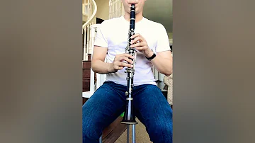 Bb Clarinet - F Major Scale (two angles)
