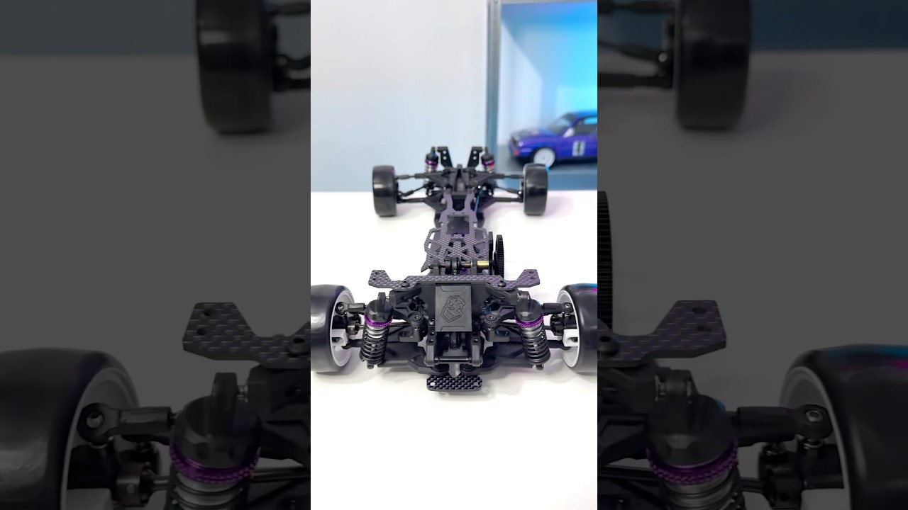 Purple Carbon Sakura D6 build! I'm giving away a D6 sport chassis