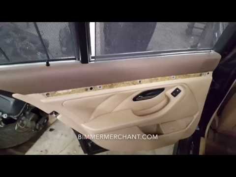 bmw-e39-5-series-m5-540i-530i-door-card-sun-shade-removal