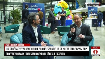 [FR - AXELOR OPEN SUMMIT] Interview de Geoffrey Dubaux, directeur délégué chez Axelor