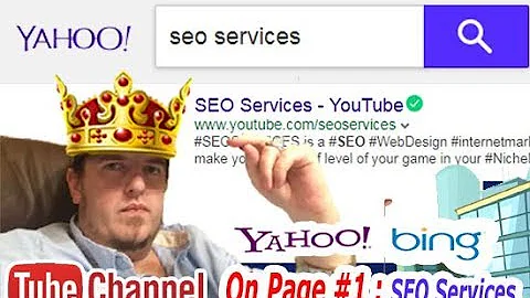 Servicios SEO en la primera página de Yahoo (Estamos superando a la empresa de SEO de $10,000,000)