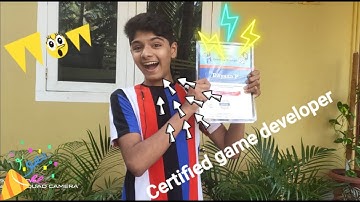 I became a Certified Game Developer | @Whitehat Jr | TechwithDhyaanYT