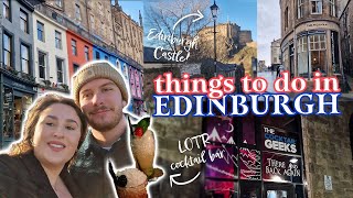EDINBURGH travel vlog 2023 - The UK's prettiest city | BEST things to do in Edinburgh!