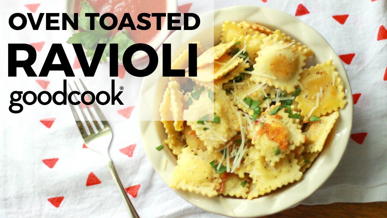 Oven Toasted Ravioli Good Cook YouTube