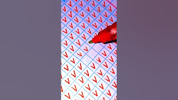 V, Want me to write YOUR name or favorite letter? Comment it below and wait for the next video!#art