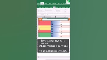 How to create a dropdown list in Excel 💫  #advanceexcel