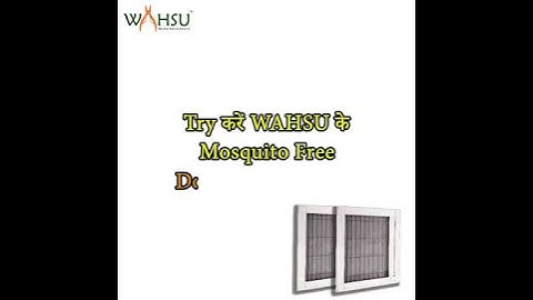 Mosquito Mesh Sliding Doors and Windows | Mosquito Net Folding Window #mosquitomesh #wahsu