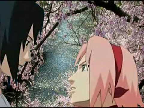 Sasuke and Sakura kissing scene (new animation!)