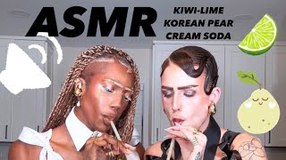 KIWI-LIME KOREAN PEAR CREAM SODA