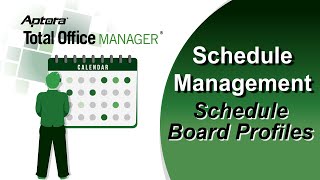 How to Set up Schedule Board Profiles in Total Office Manager screenshot 5