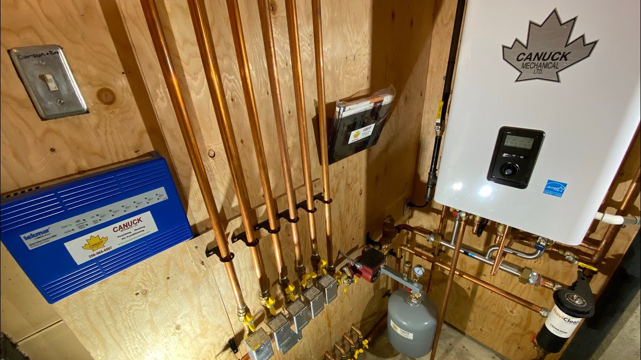 Navien NFC-175 Combi Boiler Retrofit #2 - YouTube