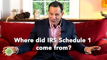 IRS Schedule 1: The new shell game that may only confuse you.