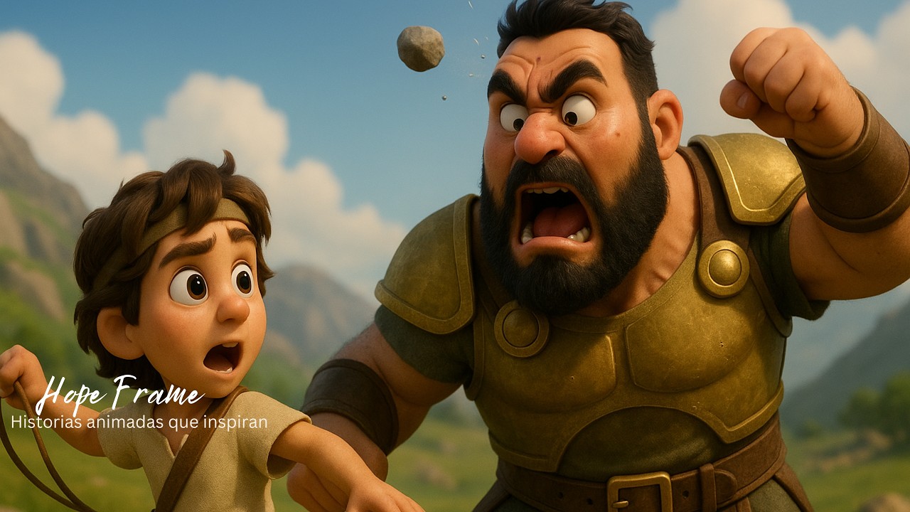 David y Goliat - Una historia de valor #consejosdevida #reflexion #disney