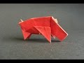 折り紙｜カバの折り方