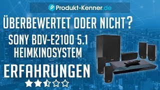 [FAZIT] Sony BDV-E2100 5.1 Heimkinosystem Erfahrungen | Der Heimkino Test!