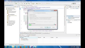 How to import Application  in WorkSpace,Change Appname and Package Name