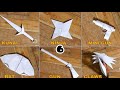 How to Make Paper kunai ninja Star Mini Gun Bat &amp;Claws || Easy DiY Paper crafts Weapon