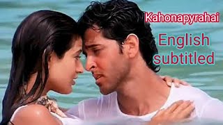 Kahonapyarha/ hrithik roshan movies (old movie) English subtitled