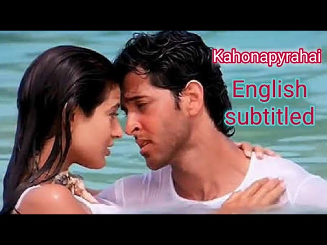 Kahonapyarha/ hrithik roshan movies (old movie) English subtitled class=