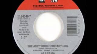 Alabama ~ She Ain't Your Ordinary Girl chords