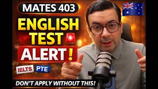 MATES Visa 403 English Requirement Explained | Must Watch Before Applying!