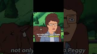 No one realizes that Peggy has two mothers.
