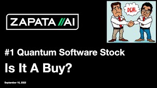 #1 Quantum Software Stock Is It A Buy? /Zapata /Andretti /WNNR /Quantum Computing /양자 컴퓨팅 /量子计算