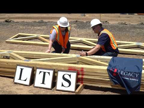 Topping Off Ceremony at Legacy Traditional School - Phoenix Middle School