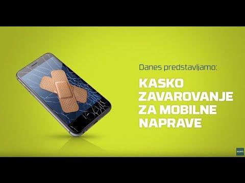 Boljša storitev: KASKO ZAVAROVANJE ZA MOBILNE NAPRAVE