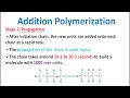 Addition and Condensation Polymerization | Polymerizations Mechanisms | non metal | polymer | metal