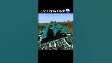 Minecraft End Portal Hack #minecraft #shorts