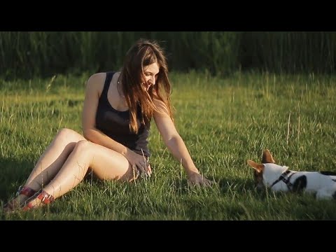  Sexy Girls playing with Dogs