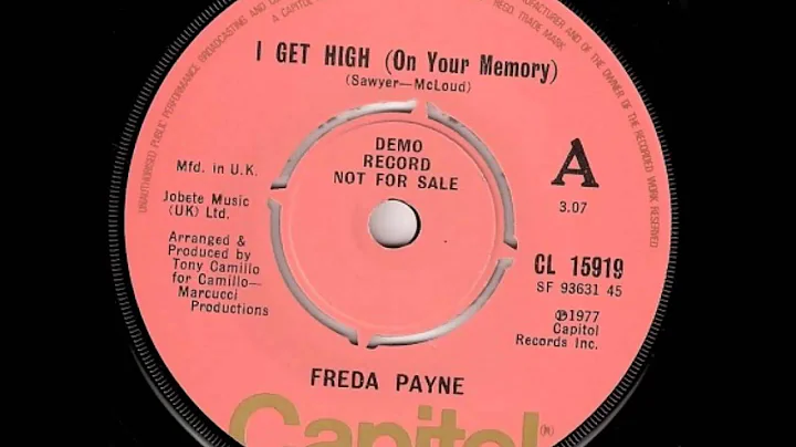 Freda Payne .   I get High on your memory .  1977.